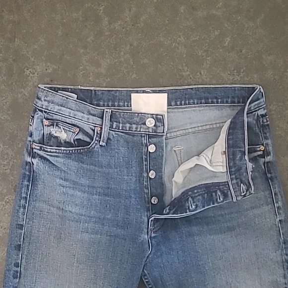 MOTHER THE TOMCAT SERIOUSLY TRUCE JEANS - Picture 4 of 16